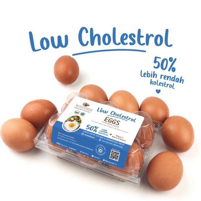 Telur  Low Colesterol