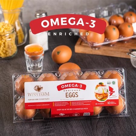 Telur Ayam Ras Omega - 3